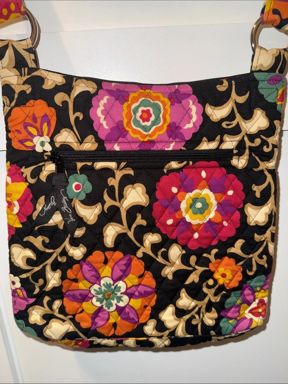Vera Bradley Hipster Crossbody in Suzani EUC